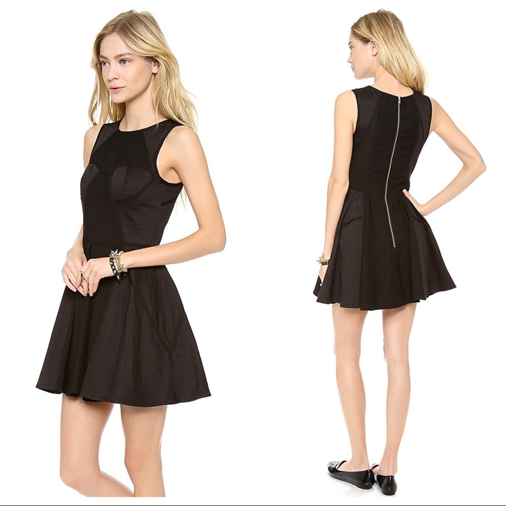 Finders Keepers Back to December Skater Dress